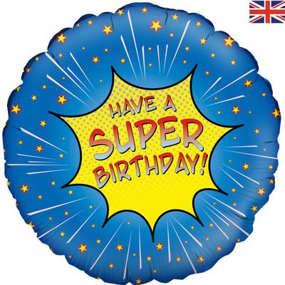 Oaktree 18" Super Birthday Blue