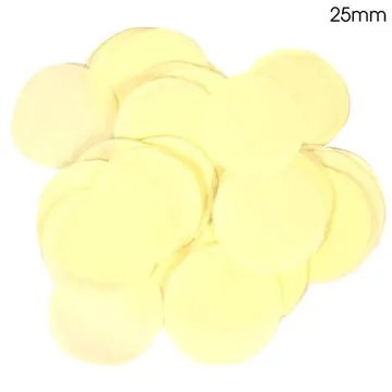 Oaktree 25mm x 100g Ivory Paper Confetti - 643154