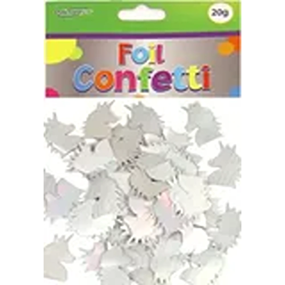 Oaktree Metallic Iridescent Unicorn 28mm x 20g Foil Confetti - 649125