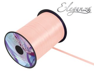 Eleganza Poly Curling Ribbon 5mm x500yds No.05 Peach