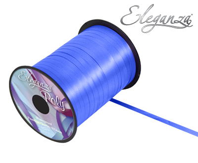 Eleganza Poly Curling Ribbon 5mm x500yds No.18 Royal Blue