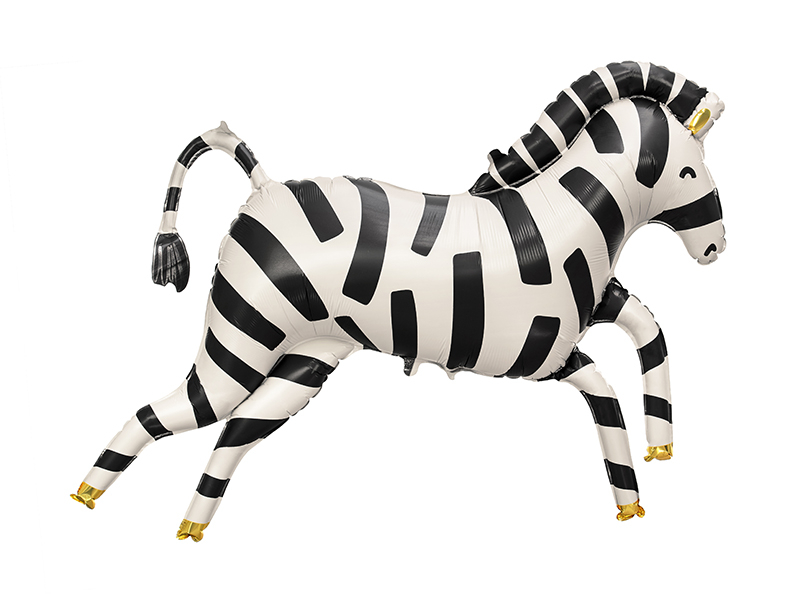 Party Deco Foil balloons Zebra, 115x85 cm *