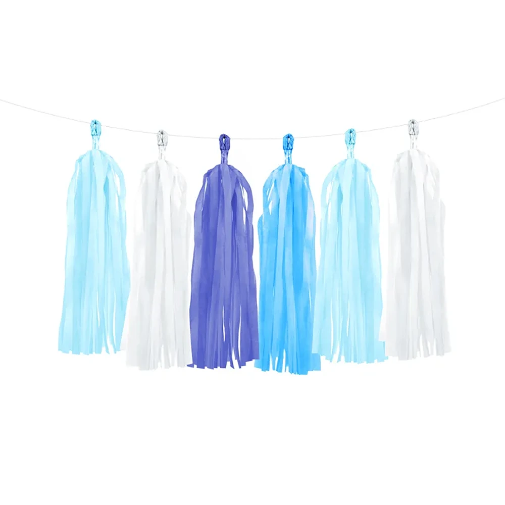 Tassel garland, mix - TG6 *