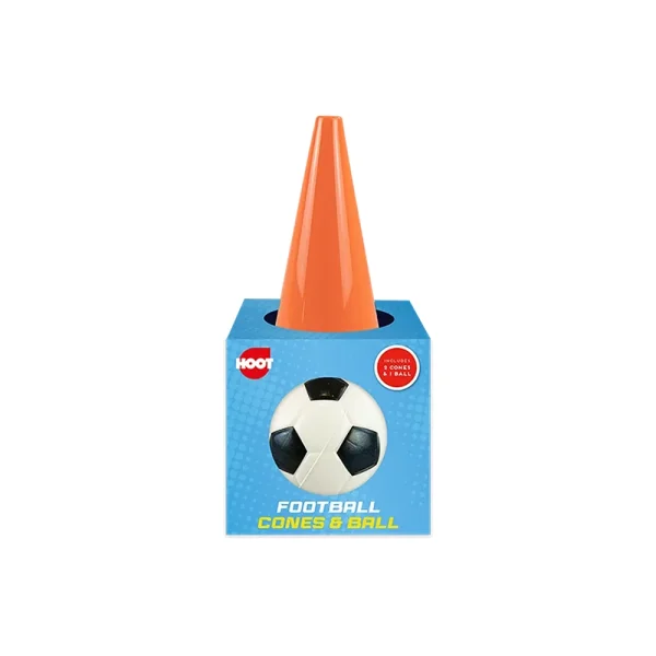 Gem - Football Cones and Ball - TOY8219/OB