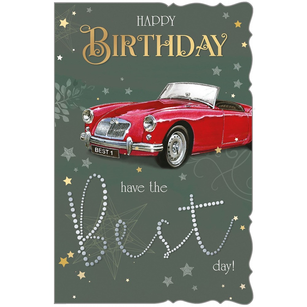 OTB - Happy Birthday Car Open - Code 75 - 6pk - OTB17836