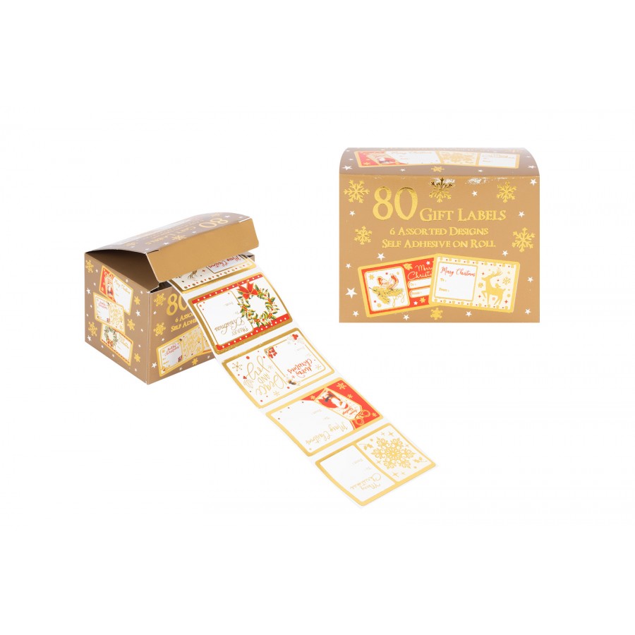 RSW - 80 GIFT LABELS TRADITIONAL - XM6273*