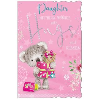 OTB - Birthday Dght Teddy - C75 - 6pk - OTB17707*