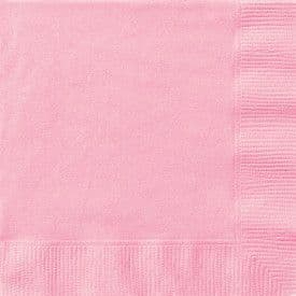 Lovely Pink Solid Luncheon Napkins, 20ct
