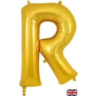 Oaktree 34inch Letter R Gold