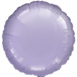 Anagram 18" Metallic Pastel Pearl Lilac Round Flat - 2057102*