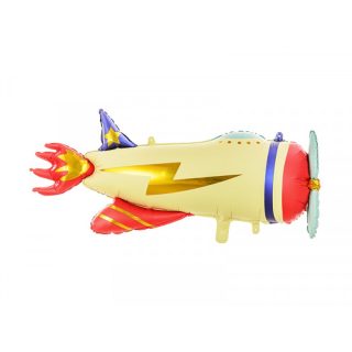 Party Deco PLANE SHAPE 91cm x 39cm PKT - FB108 *