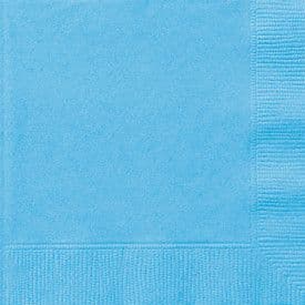 20 POWDR BLUE NAPKINS - 30892
