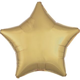 WHITE GOLD METALLIC STAR STANDARD C16 FLAT*