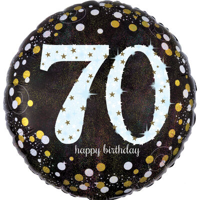 Anagram - 18 Inch Black Number 70 - 3374101