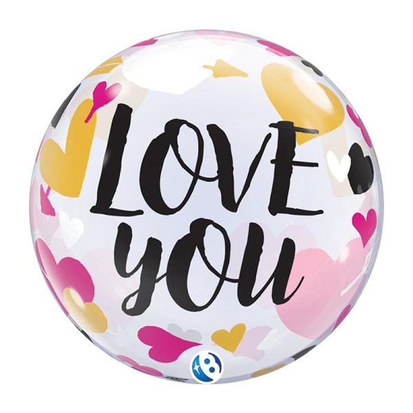 Love You Hearts And Arrows - 22" - 00027