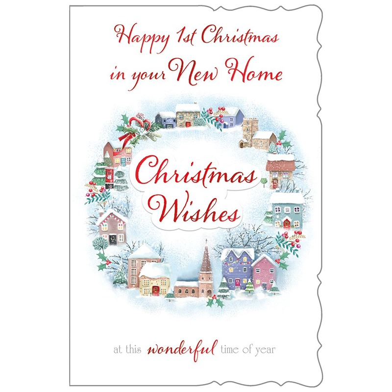 Out The Blue - 1st Christmas in you New Home - C75-I 6Pack - X7093-2