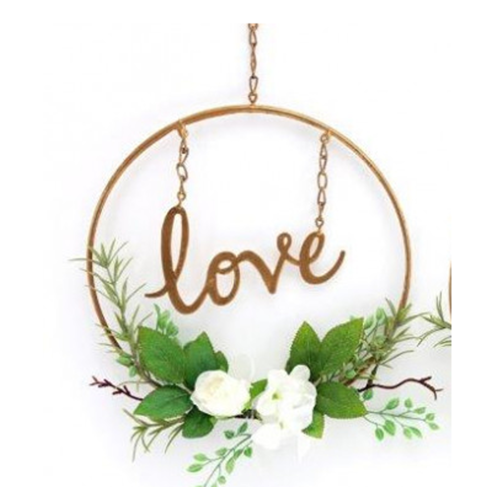 32CM HANGING GOLD RING-FL1205