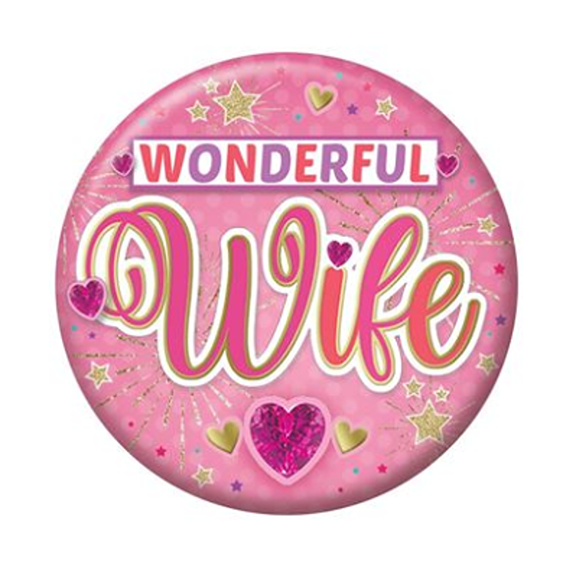 Badges 5.5cm - Wife