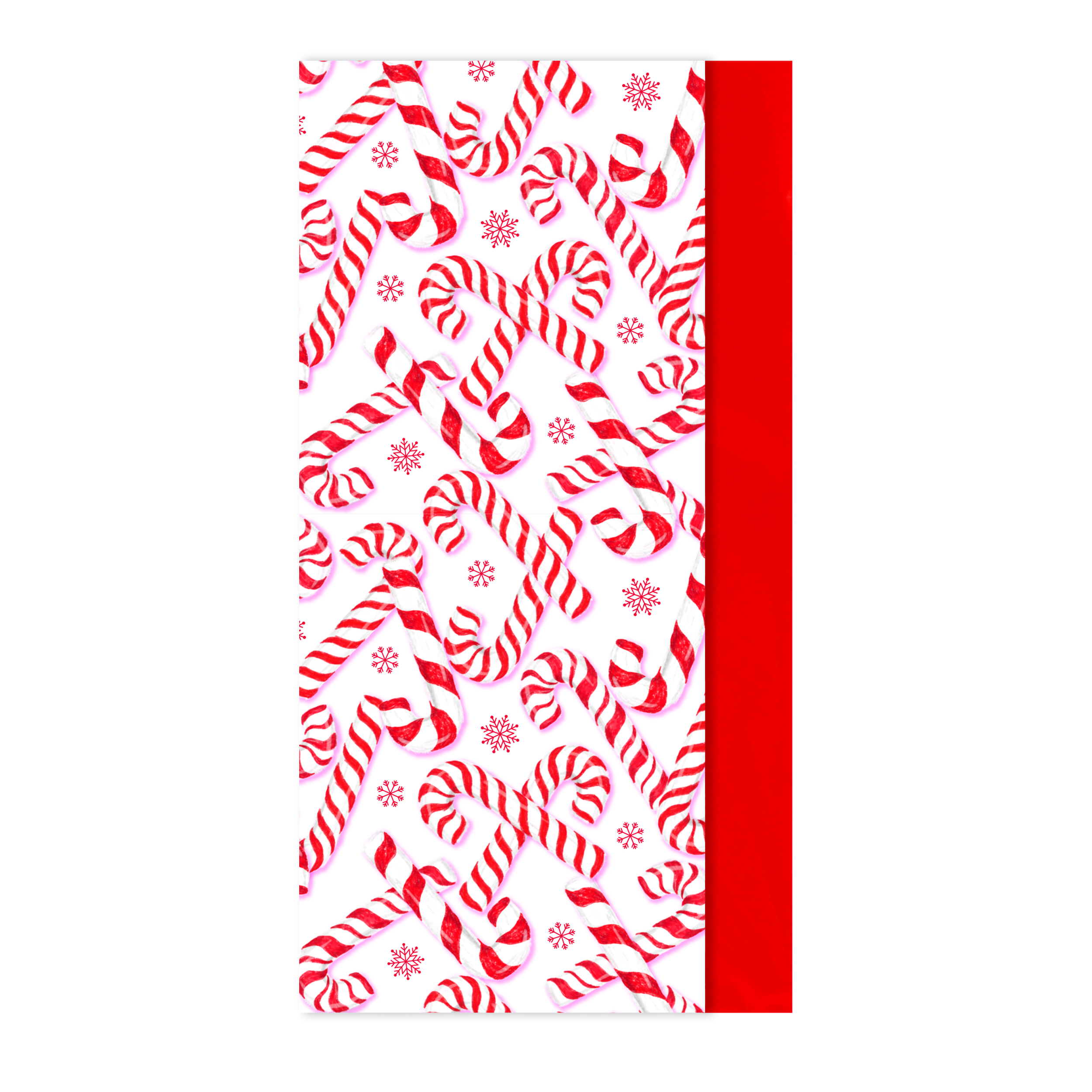 Candy Cane 8 Sheet Tissue Paper - X-35744-TPC