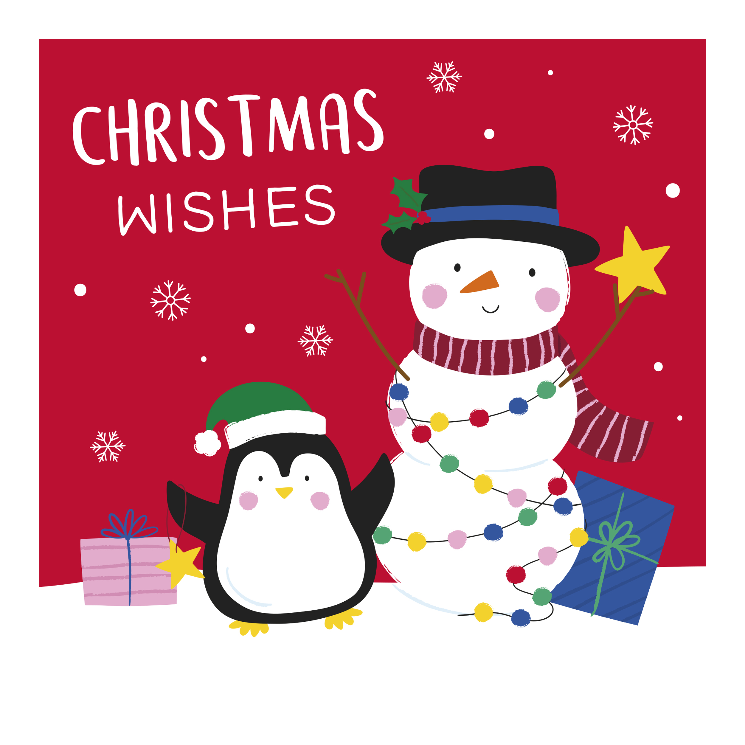 Santa & Friends 20pk Cards - X-35846-BC - Image 2