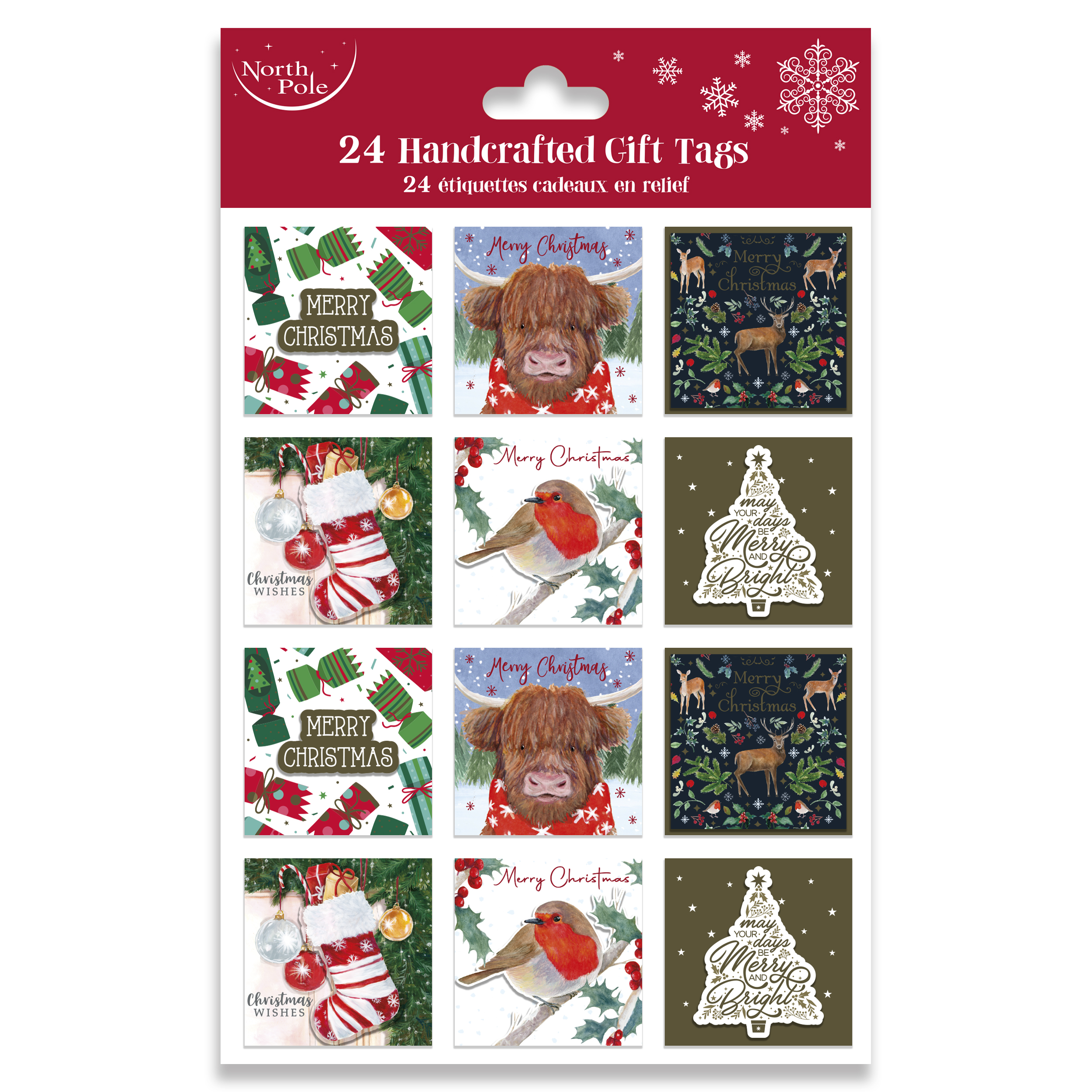 24pk Trad Gift Tags - X-36350-GTC