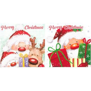12 Luxury Cards 6 Of Each Design - XTUAC-304