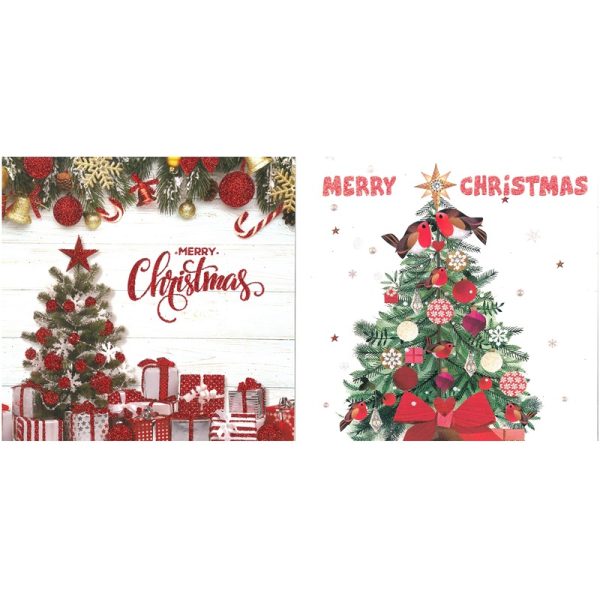 12 Luxury Cards 6 Of Each Design - XTUAC-312
