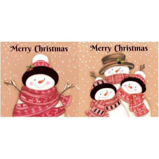 12 Luxury Cards 6 Of Each Design - XTUAC-313