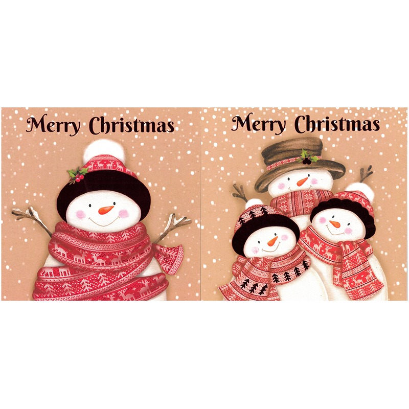 12 Luxury Cards 6 Of Each Design - XTUAC-313