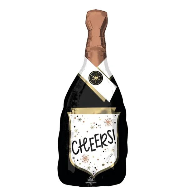 Anagram - Cheers Confetti Bubbly Bottle - 4616901