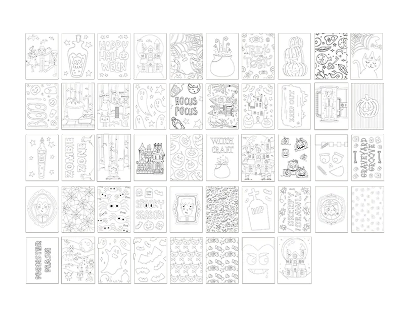 Halloween Colouring Book - HAL5396 - Image 2