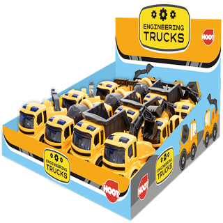 Digger Trucks PDQ - TOY6234OB