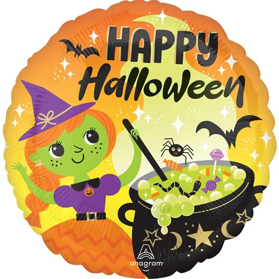 Anagram 18" Happy Halloween Witches Brew - 4793401