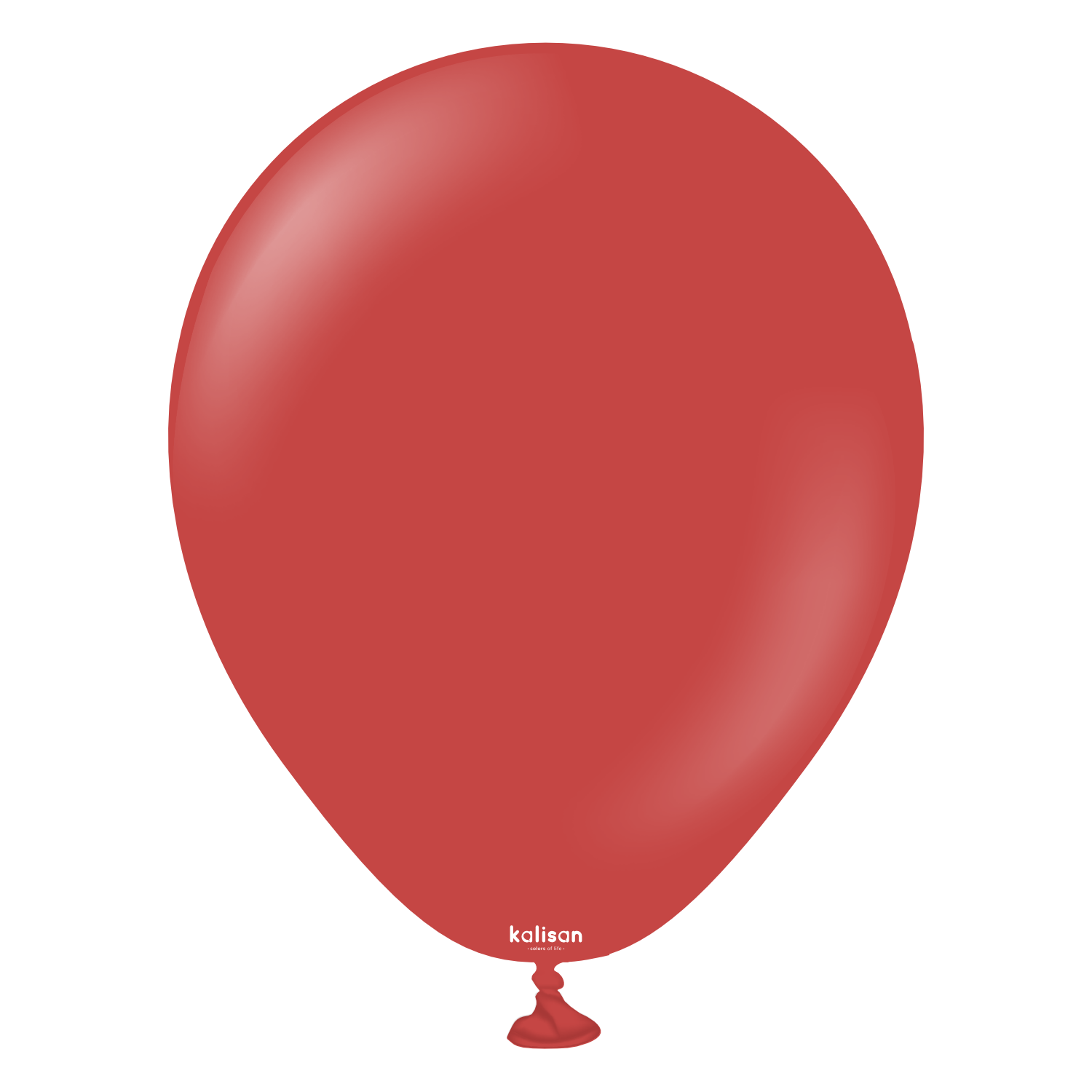 Kalisan Latex - 5" Standard Deep Red - 100CT - 10523521