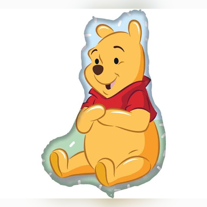 WINNIE THE POOH SHAPED FOIL BALLOON