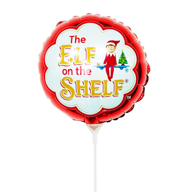 9" Elf On The Shelf Round Foil Balloon - UNPACKAGE- 9580586