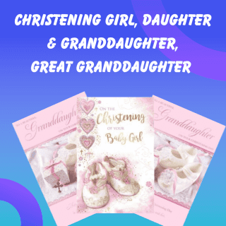 Christening Girl, Daughter & Granddaughter, Great Granddaughter
