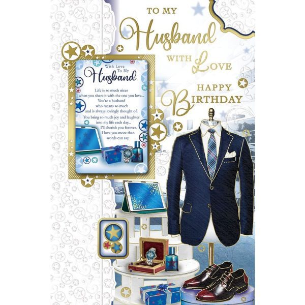 Sensations - Husband Birthday - 6pk - Code 75 - KT7502B/02