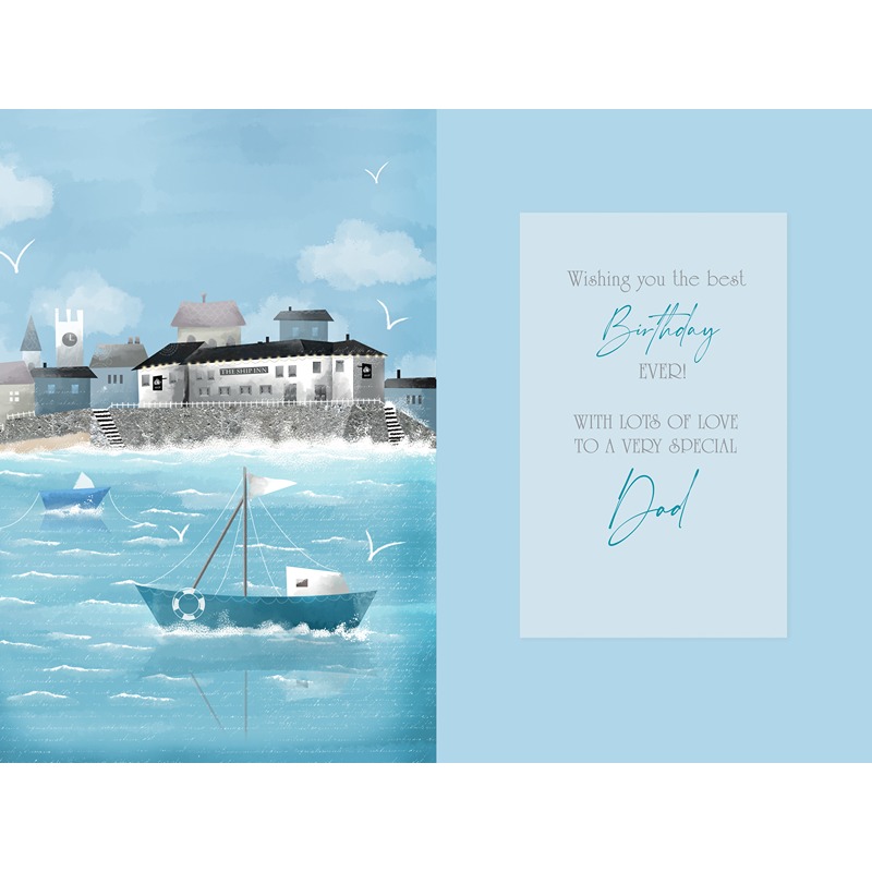 Out Of The Blue - Dad Birthday Trad - 6pk - Code 75 - OTB17092C - Image 2