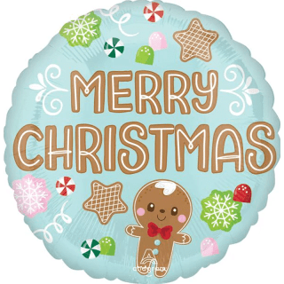 Anagram - Merry Christmas Cookies Foil - 18" - 4895301