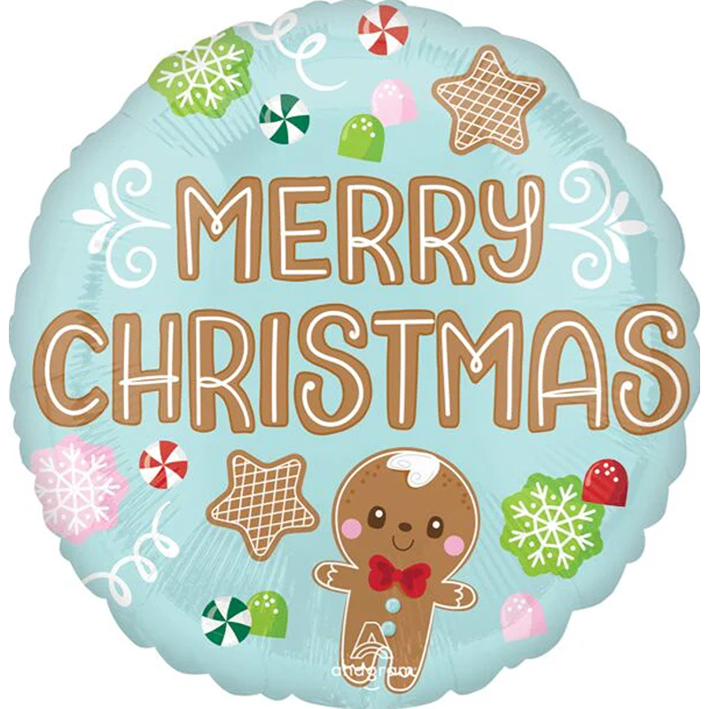 Anagram - Merry Christmas Cookies Foil - 18" - 4895301