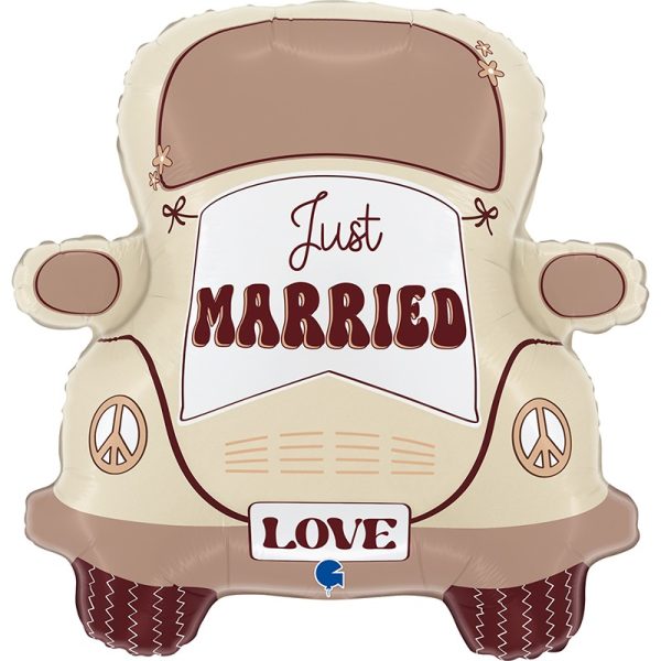 Grabo - Wedding Hippie Car - 26" - G72244-P