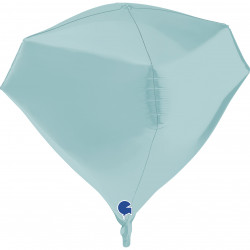 Grabo 18" 4D Pastel Blue Gem Pkt - 74206PB-P*