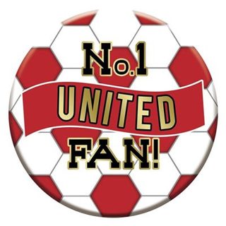 Football Badges 15cm - United - BG15008A/01