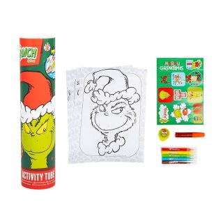 THE GRINCH ACTIVITY TUBE  - 39-0115-A