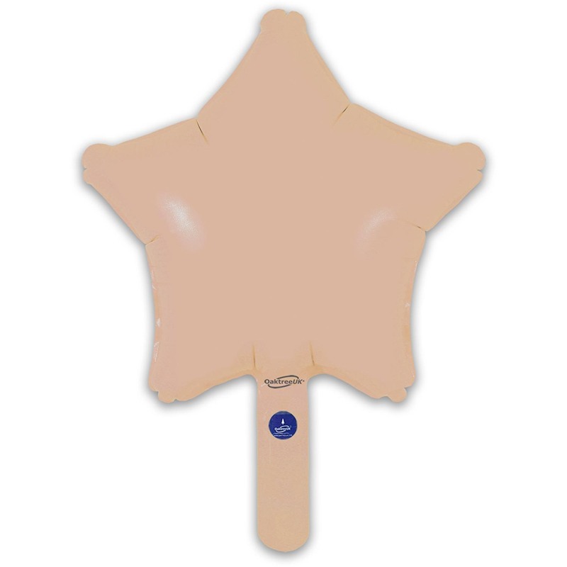 Oaktree 9inch Matte Nude Star Packaged x 5pcs - 602687