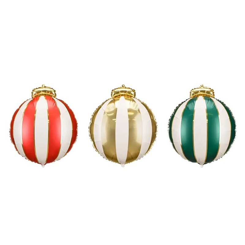 Baubles Foil Balloons 3ct - 42x46cm - FB310