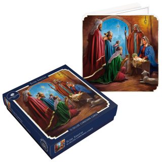 Tom Smith – Deluxe Three Wise Men Christmas Cards - XTOMBCC4A606