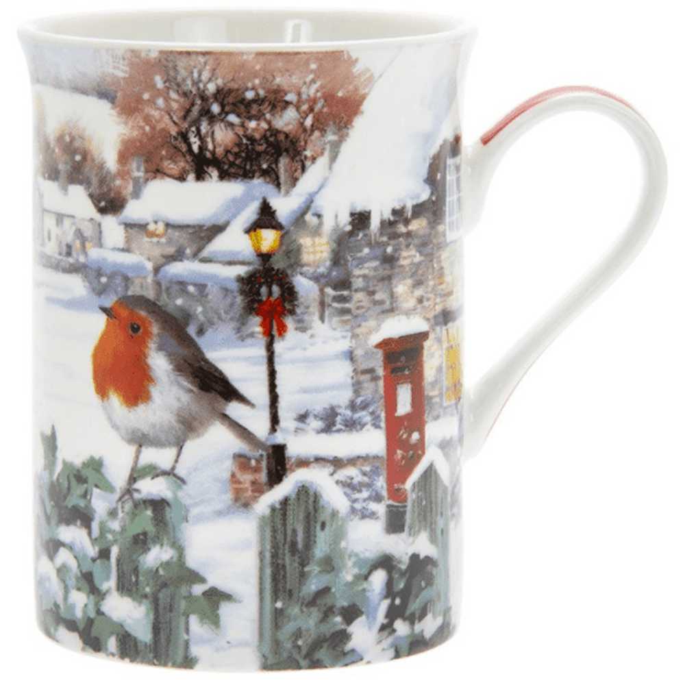 CHRISTMAS ROBINS MUG - LP52000*