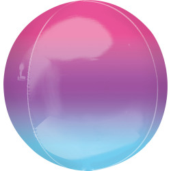 Anagram 15" G20 Purple & Blue Ombre Orb Pkt x 1 - 3985201*